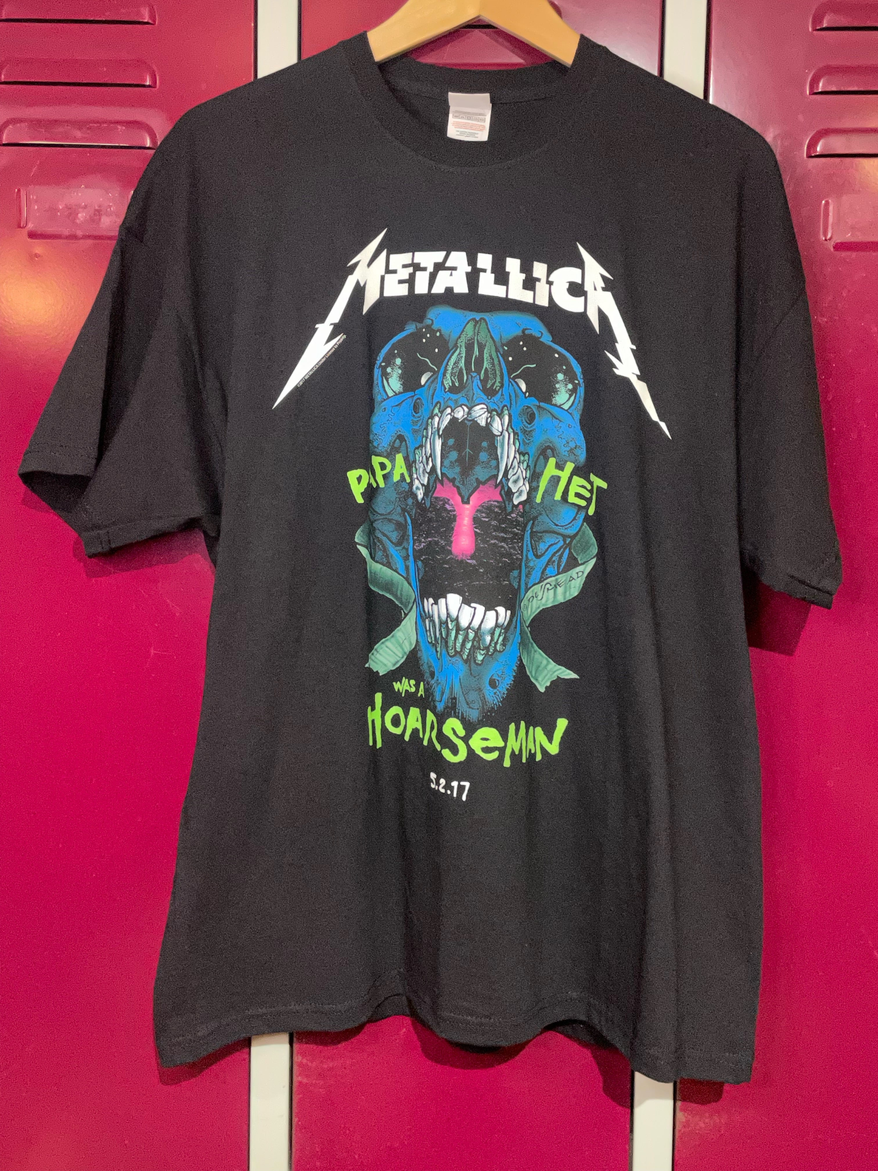 T shirt shop metallica 2017