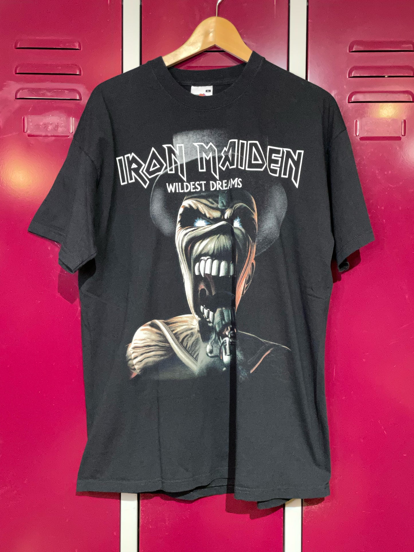 IRON MAIDEN "WILDEST DREAMS" MUSIC BAND T-SHIRT  SZ: XL