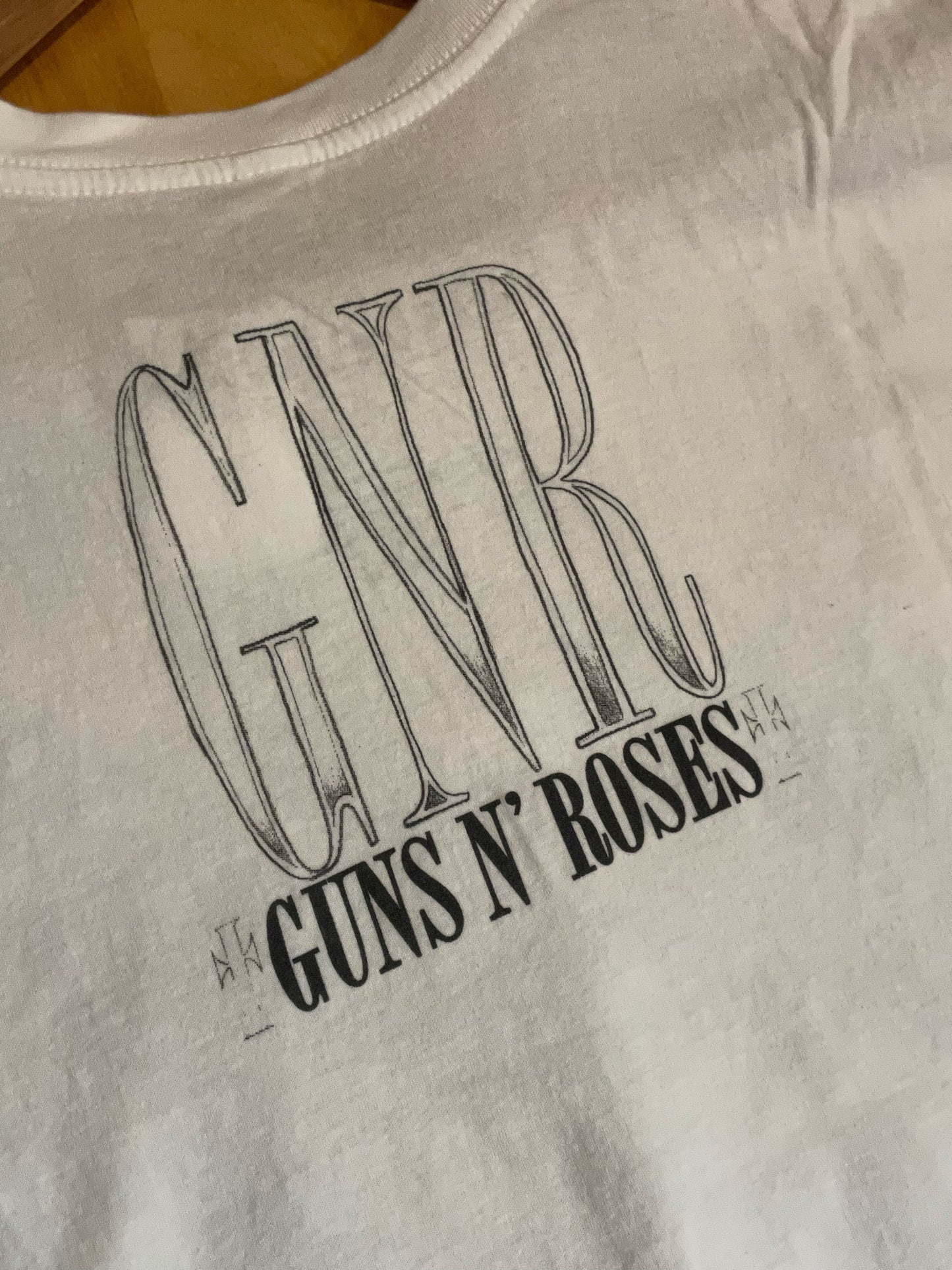 GUNS N' ROSES "LOS ANGELES" ALL OVER PRINT MUSIC BAND T-SHIRT  SZ: XL