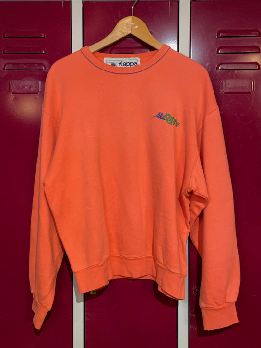 VINTAGE 90s KAPPA MADE IN ITALY CREWNECK SWEATSHIRT  SZ: M