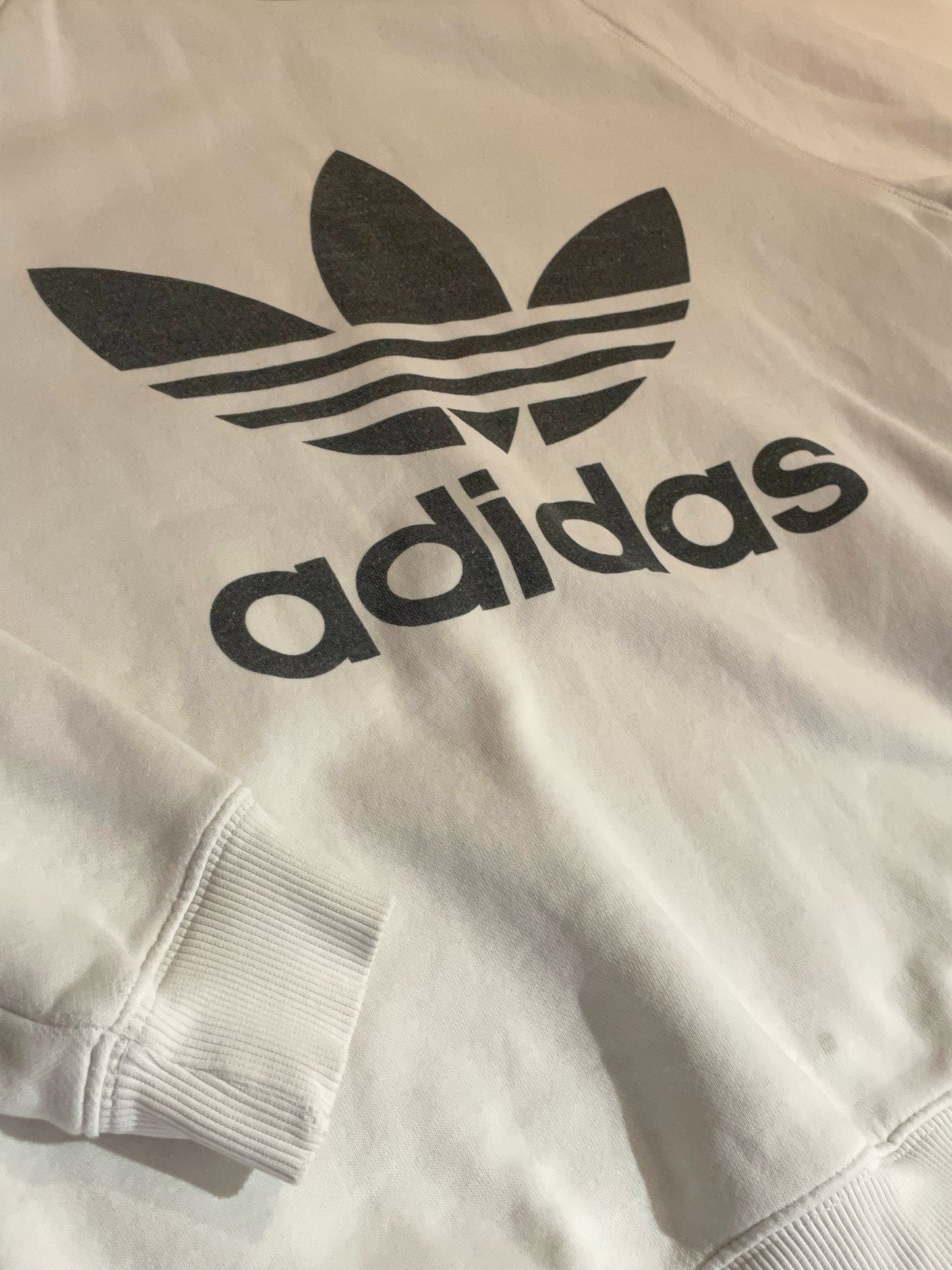 VINTAGE ADIDAS TREFOIL CREWNECK SWEATSHIRT  SZ: S