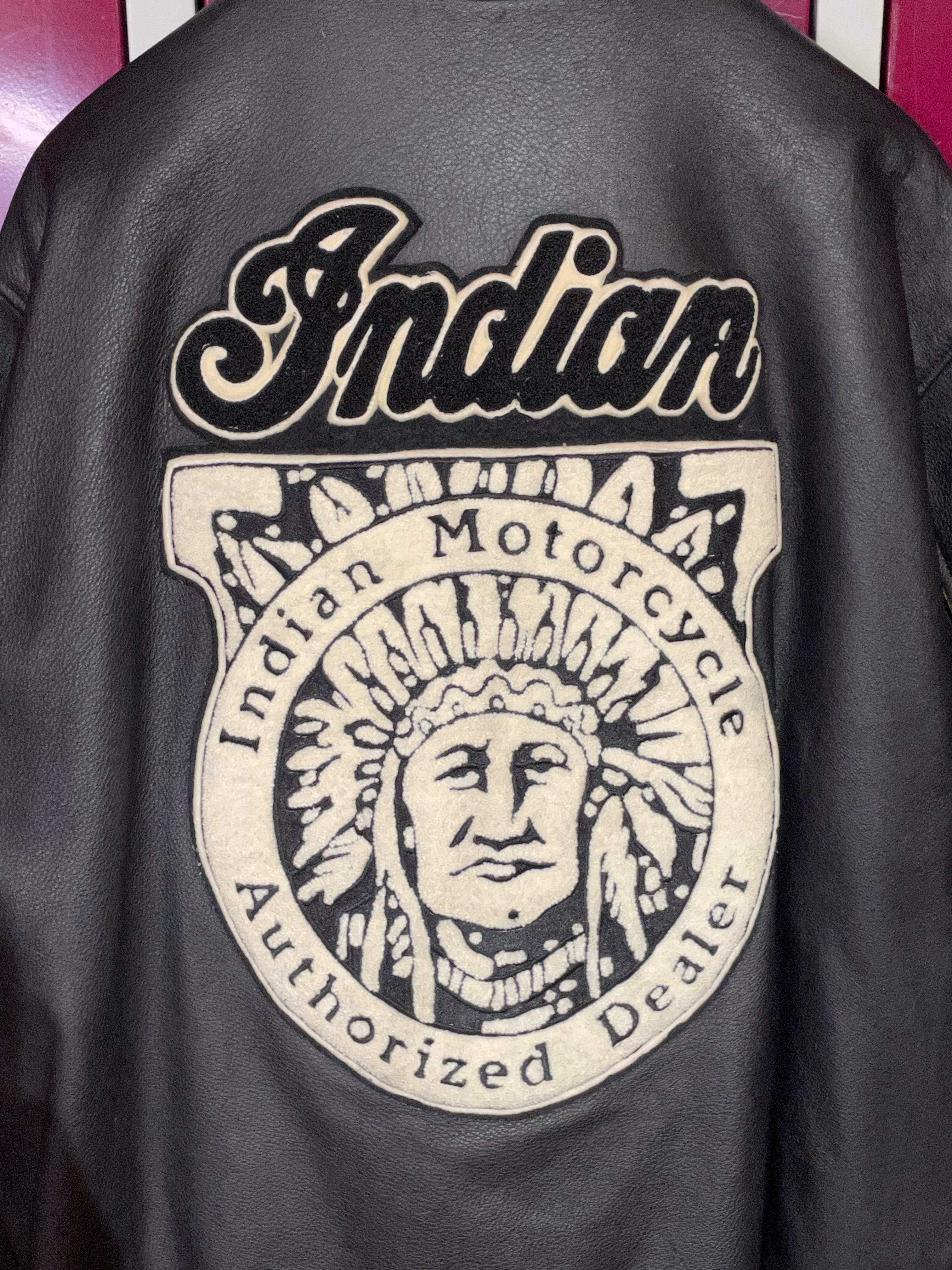 Indian motorcycle deals leather patch