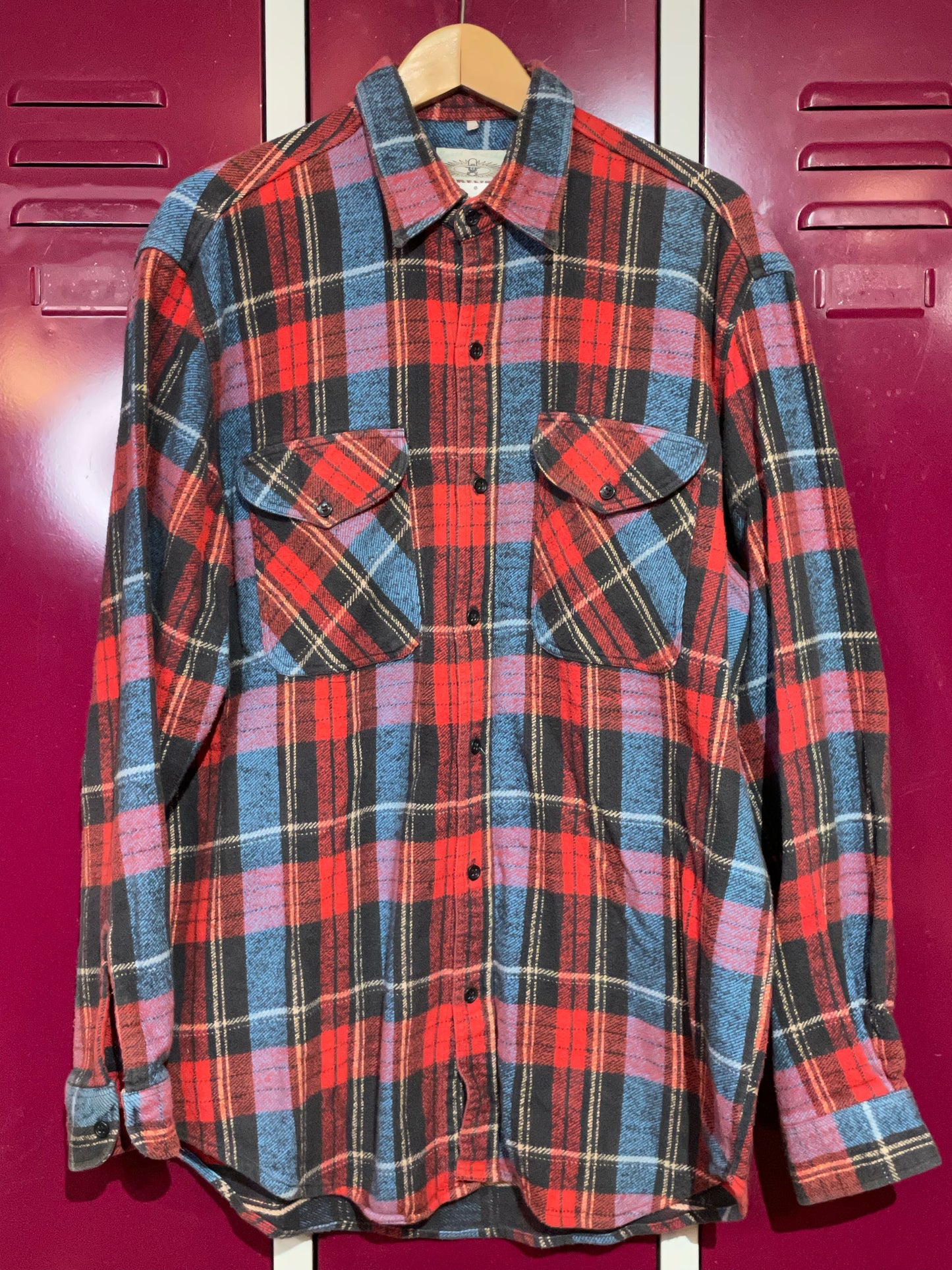 DIPINTO VINTAGE FLANNEL CHECKED SHIRT  SZ: XL