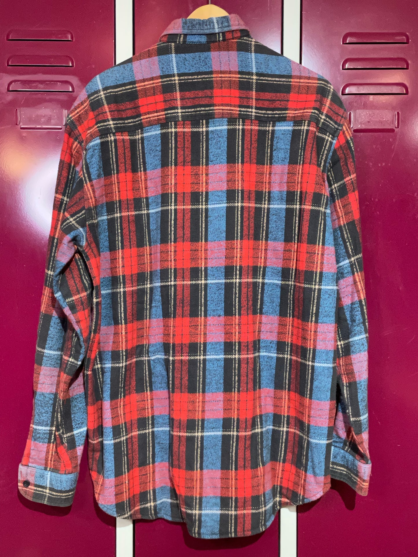 DIPINTO VINTAGE FLANNEL CHECKED SHIRT  SZ: XL