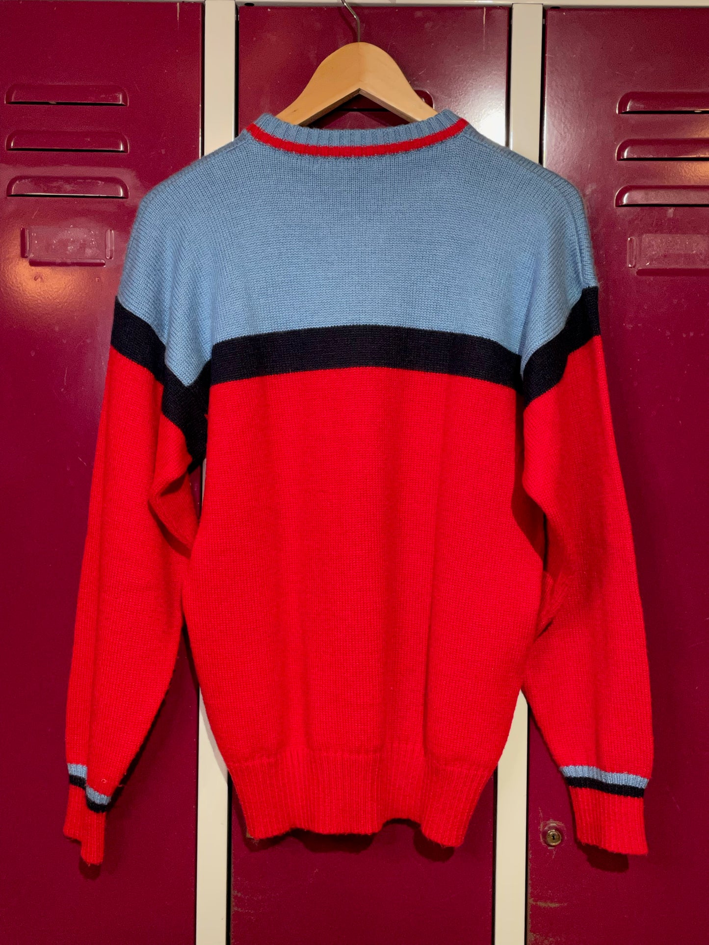 FILA VINTAGE MADE IN ITALY PULLOVER  SZ: 36=S