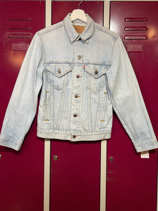 LEVI'S VINTAGE DENIM TRUCKER JACKET  SZ: XS