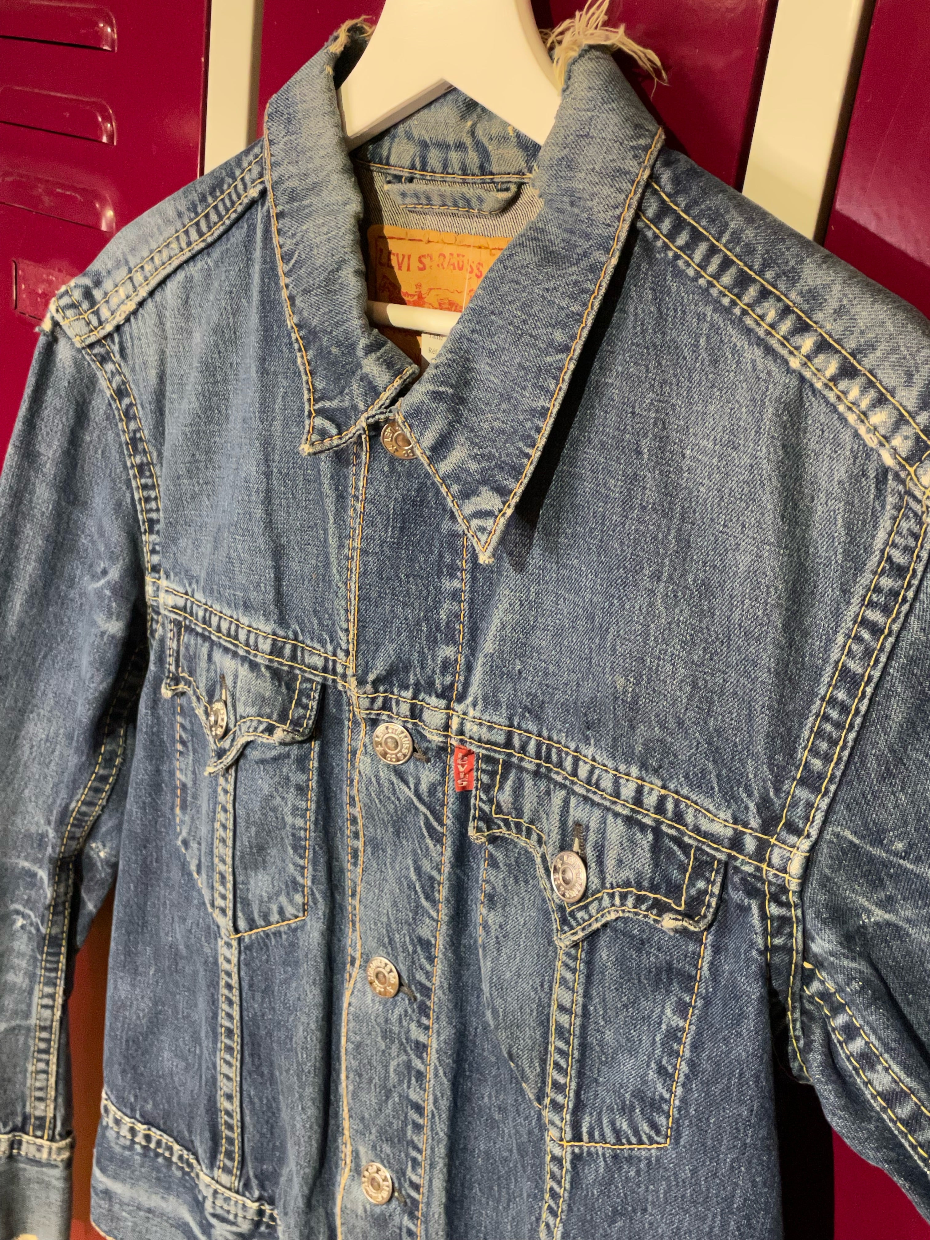 LEVI'S VINTAGE TYPE 1 ICONIC DENIM JACKET SZ: S/M