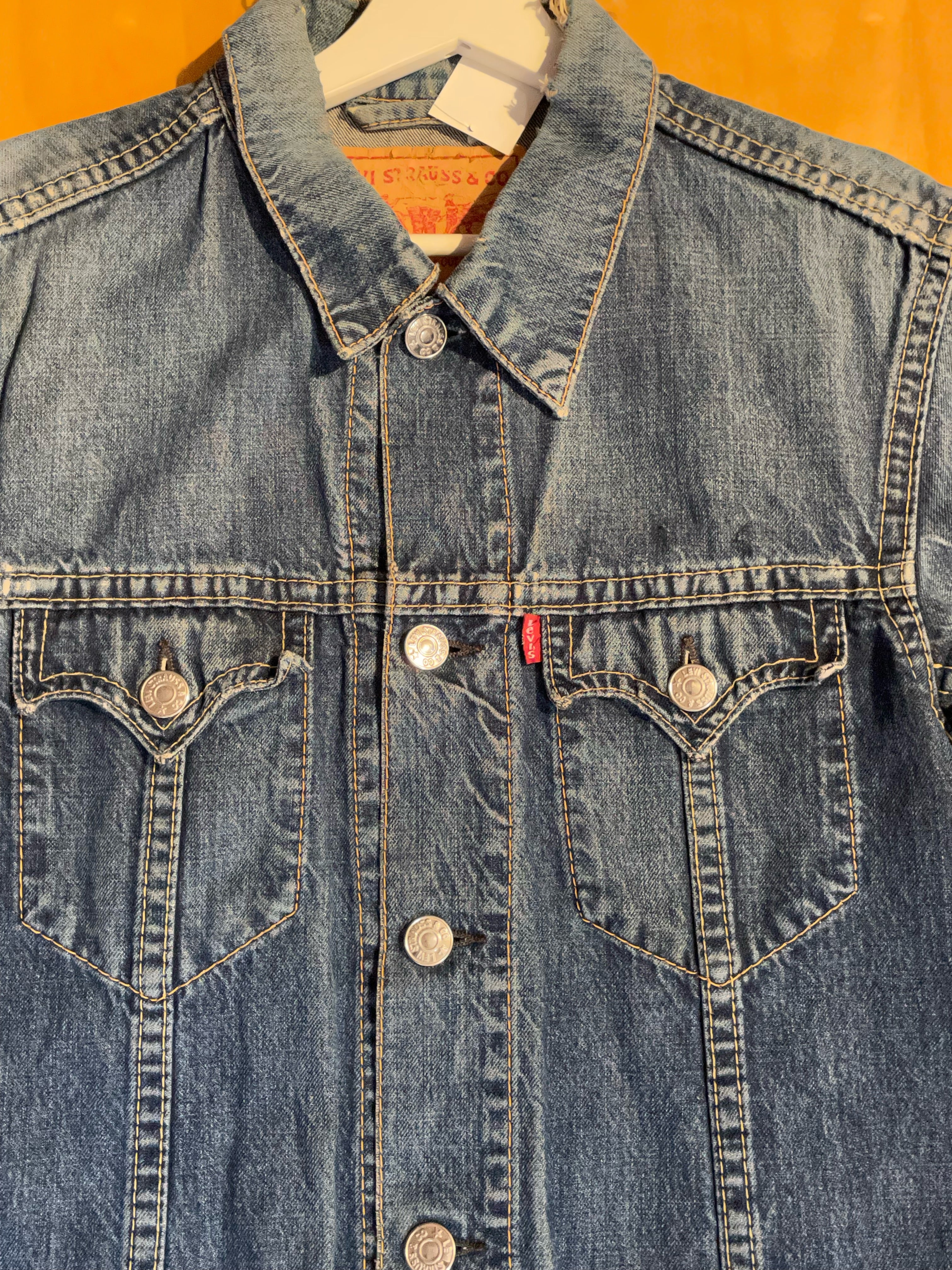 LEVI'S VINTAGE TYPE 1 ICONIC DENIM JACKET SZ: S/M