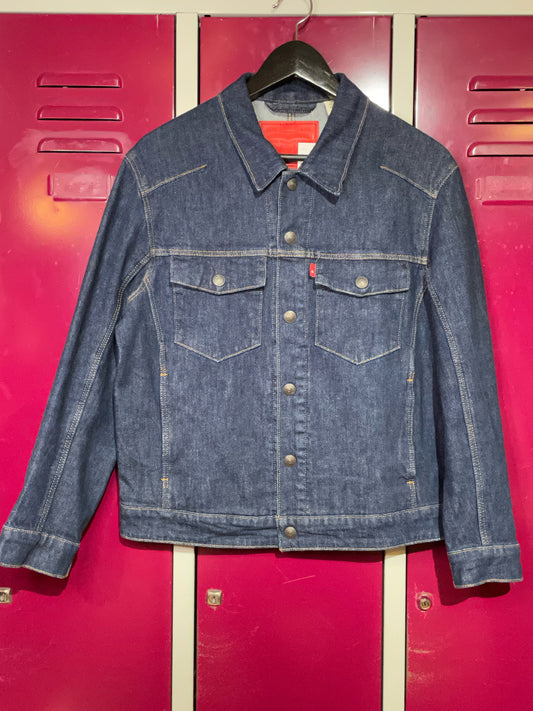 LEVI'S MADE AND CRAFTED LEJ TRUCKER DENIM JACKET  SZ: S