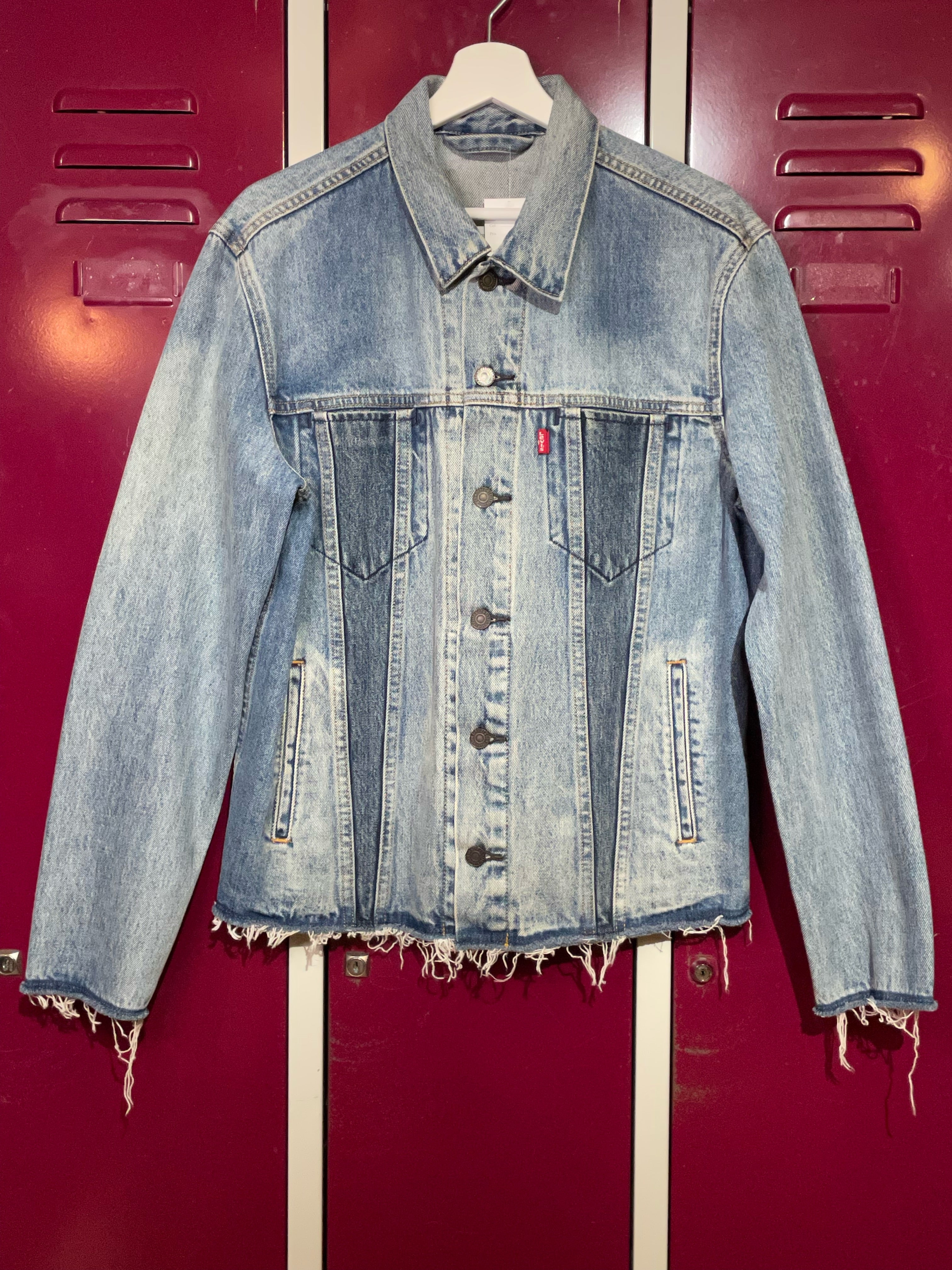 Levi's altered store trucker jacket