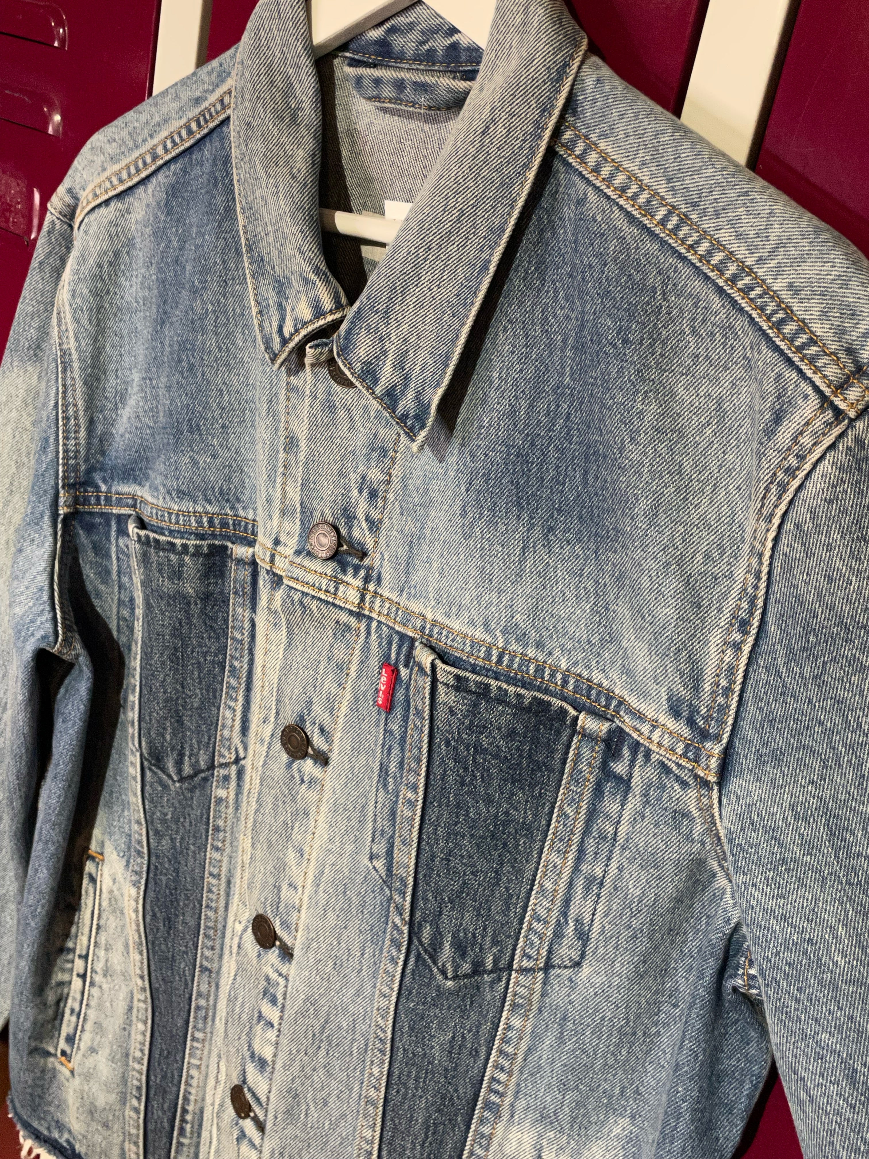 LEVI’S ‘ALTERED’ DENIM TRUCKER JACKET SZ: M