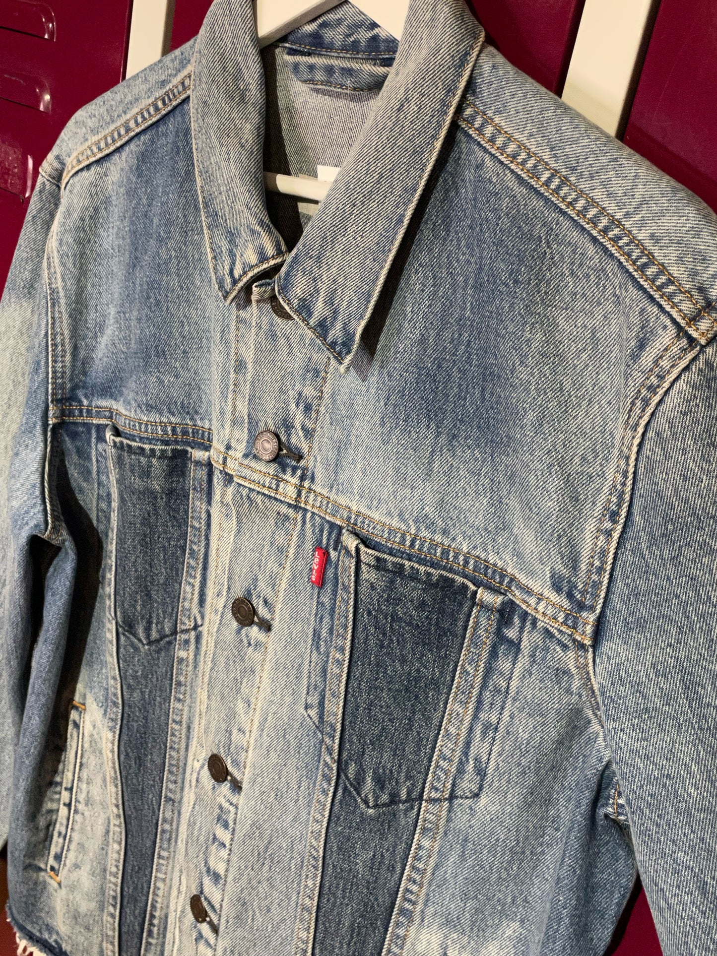 LEVI’S ‘ALTERED’ DENIM TRUCKER JACKET  SZ: M