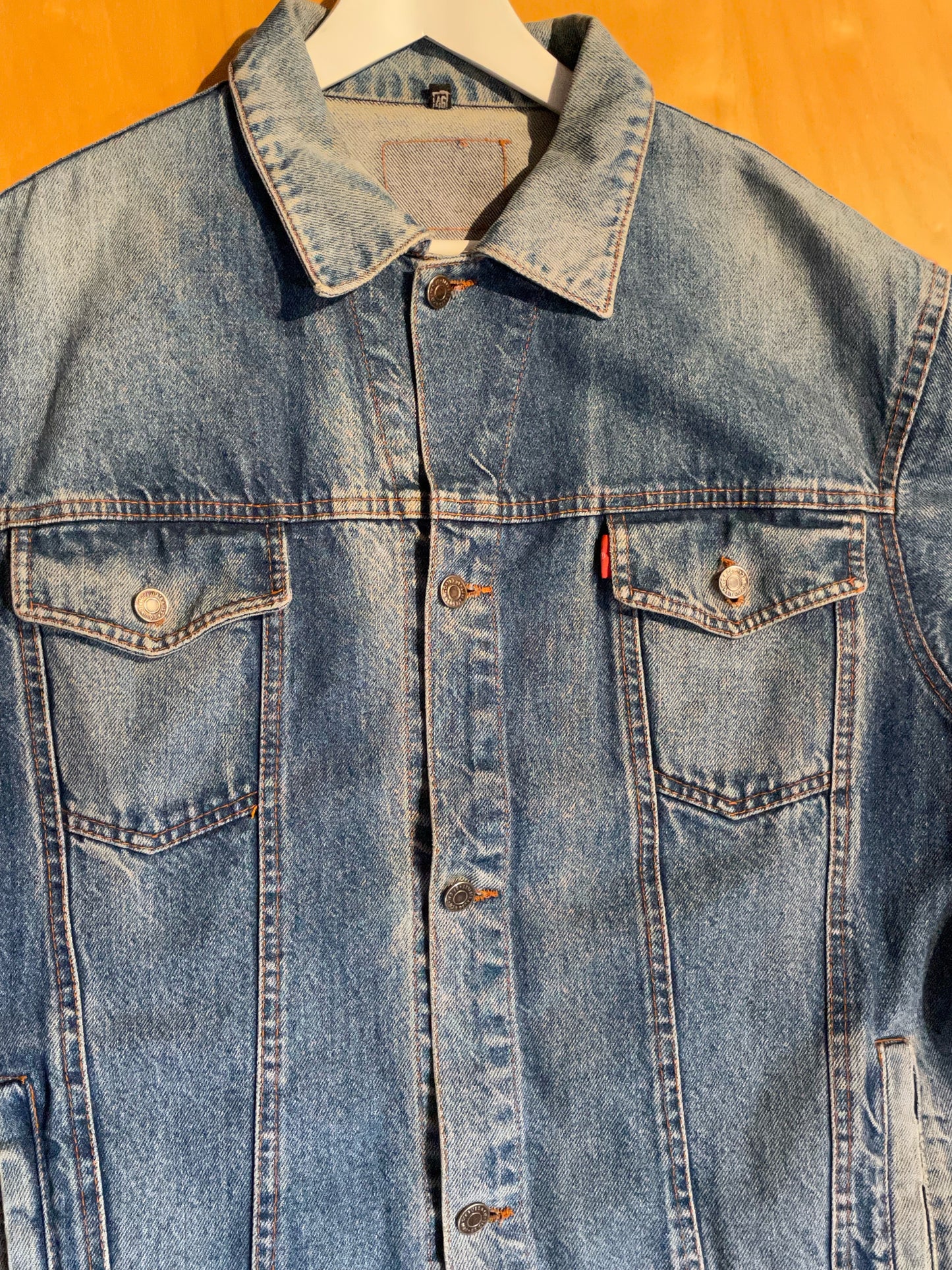 LEVI'S VINTAGE DENIM JACKET  SZ: 46=XL