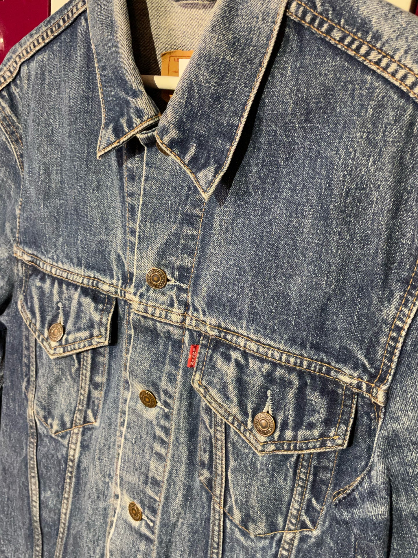 LEVI'S 70500 04 VINTAGE DENIM JACKET  SZ: L