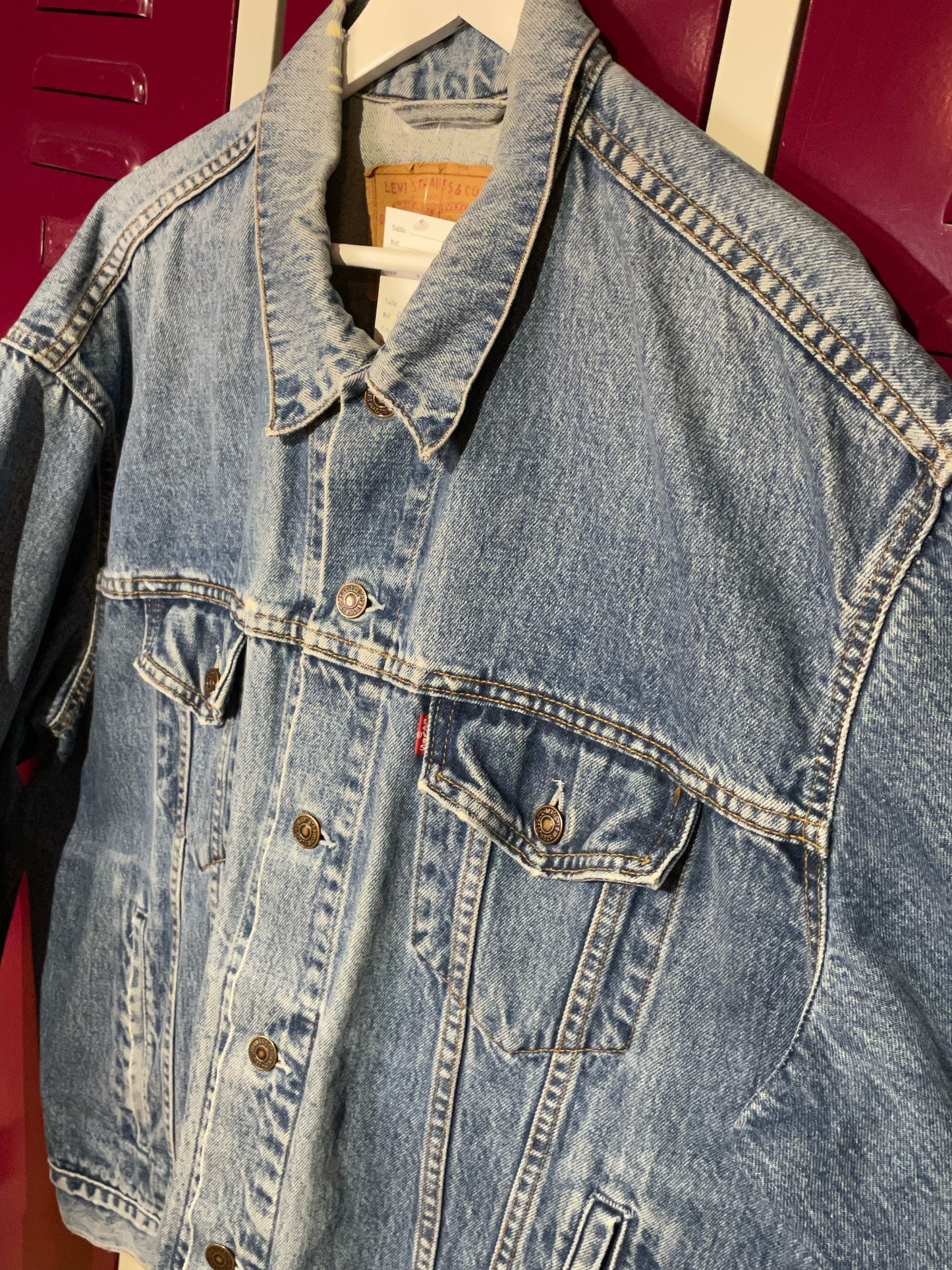 LEVI'S VINTAGE DENIM JACKET  SZ: XXL