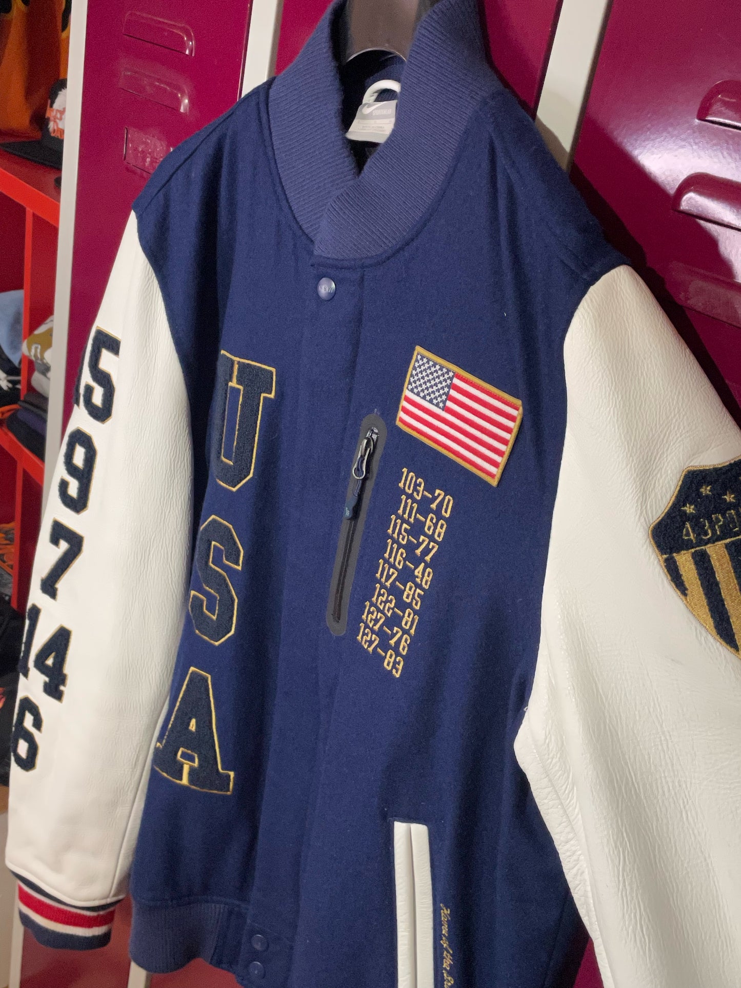 NIKE 1992 OLYMPICS DREAM TEAM USA 20TH ANNIVERSARY 2012 JACKET  SZ: L