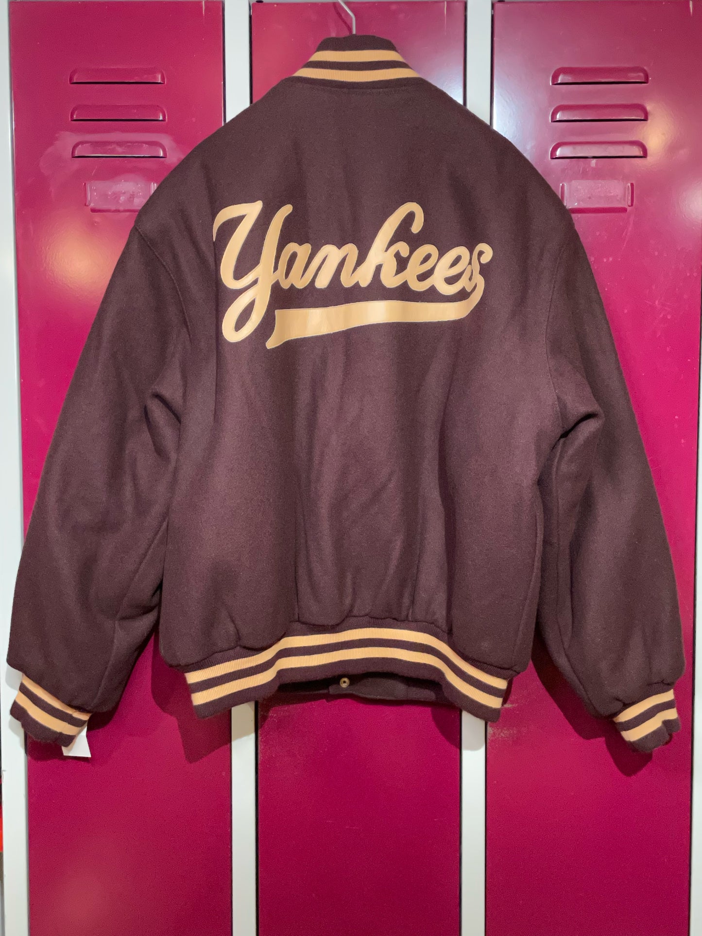 NEW YORK YANKEES JH DESIGN MLB VARSITY JACKET  SZ: XL