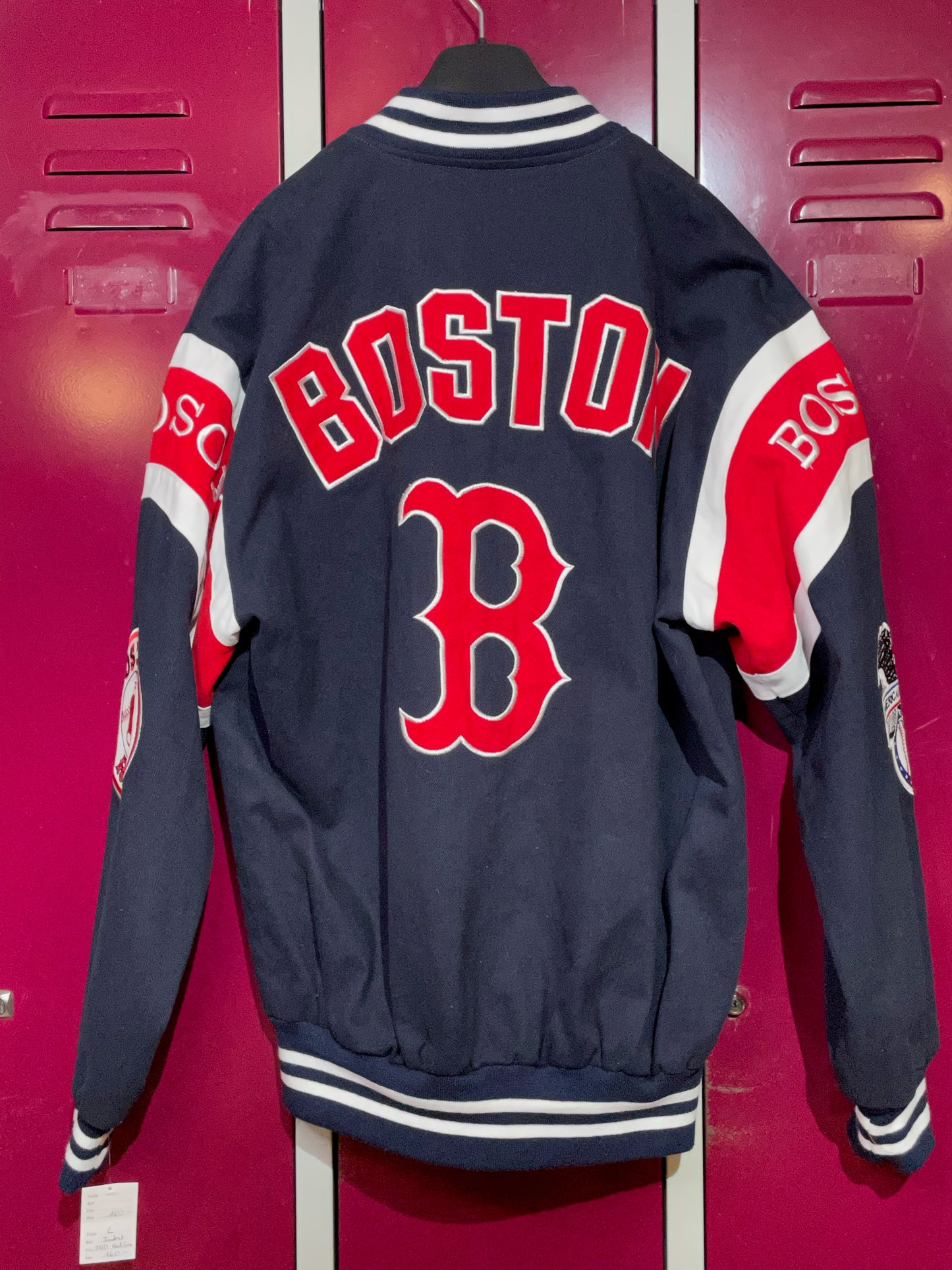 BOSTON RED SOX JH DESIGN MLB JACKET  SZ: L