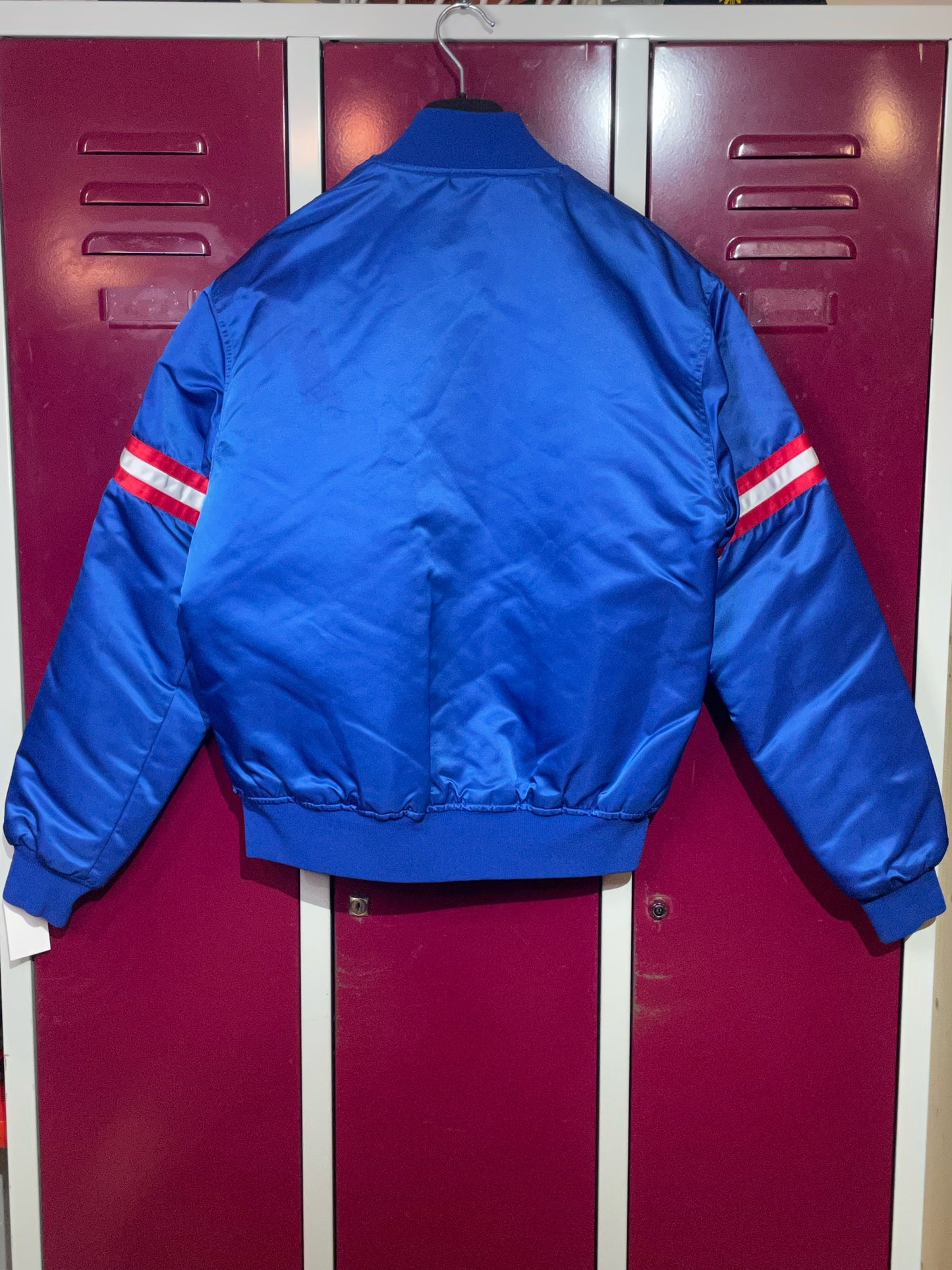 VINTAGE STARTER NEW YORK GIANTS SATIN JACKET  SZ: M