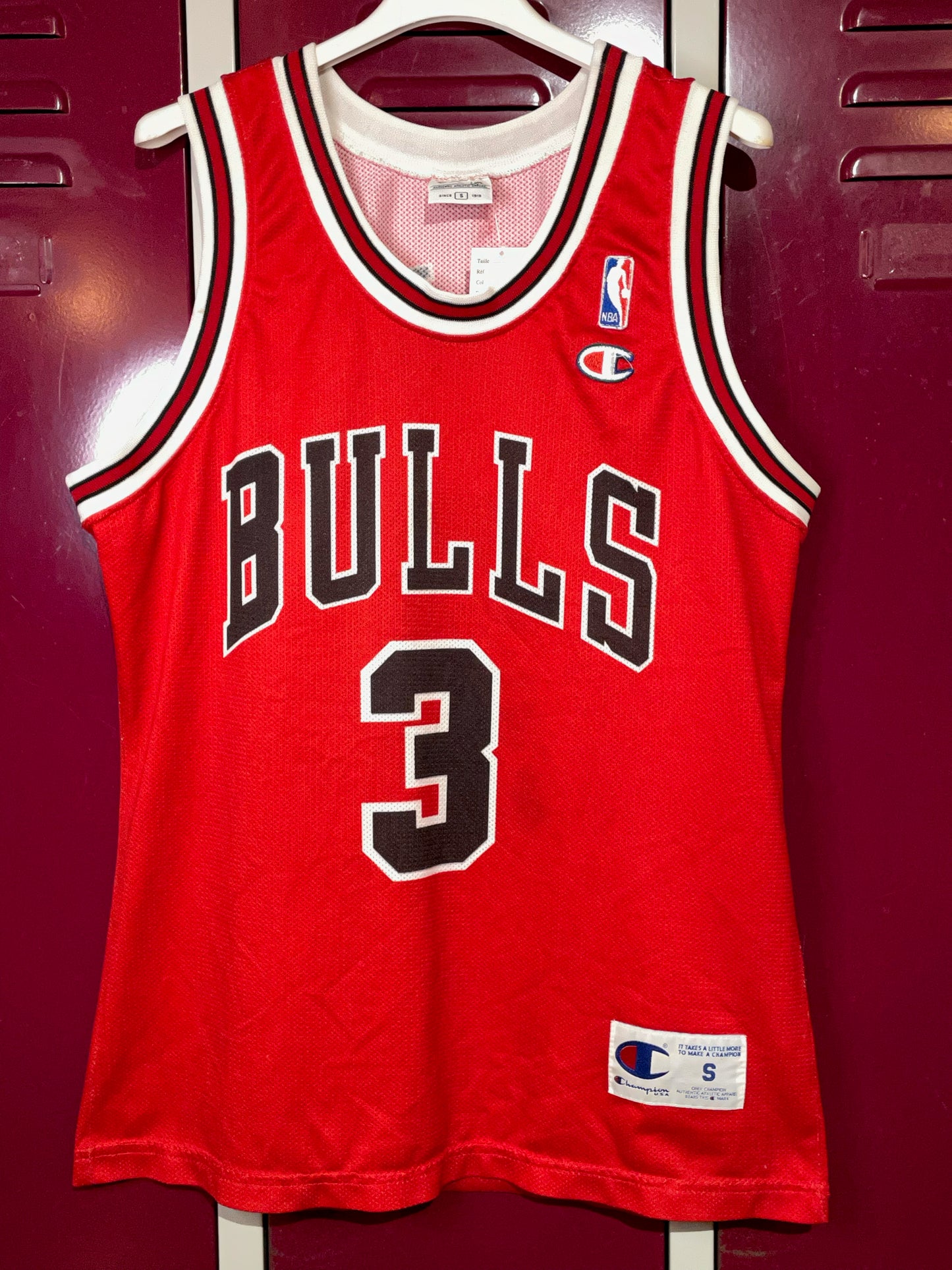 CHAMPION CHICAGO BULLS CHANDLER NBA JERSEY  SZ: S