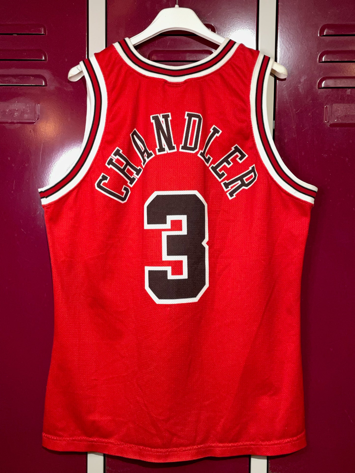 CHAMPION CHICAGO BULLS CHANDLER NBA JERSEY  SZ: S