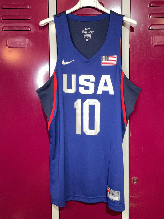 NIKE BASKETBALL TEAM USA KYRIE IRVING JERSEY  SZ: L