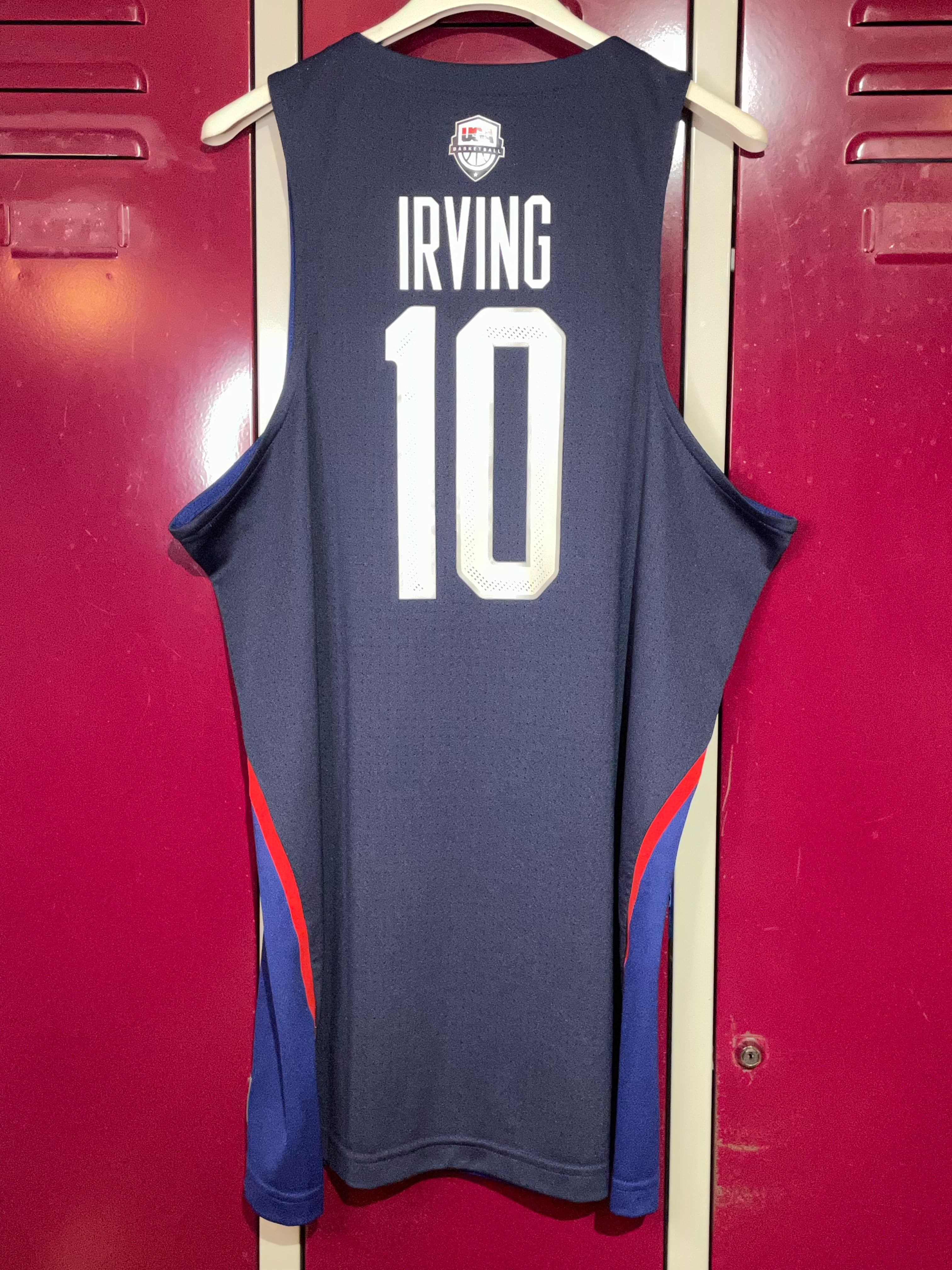 Usa basketball hotsell jersey kyrie