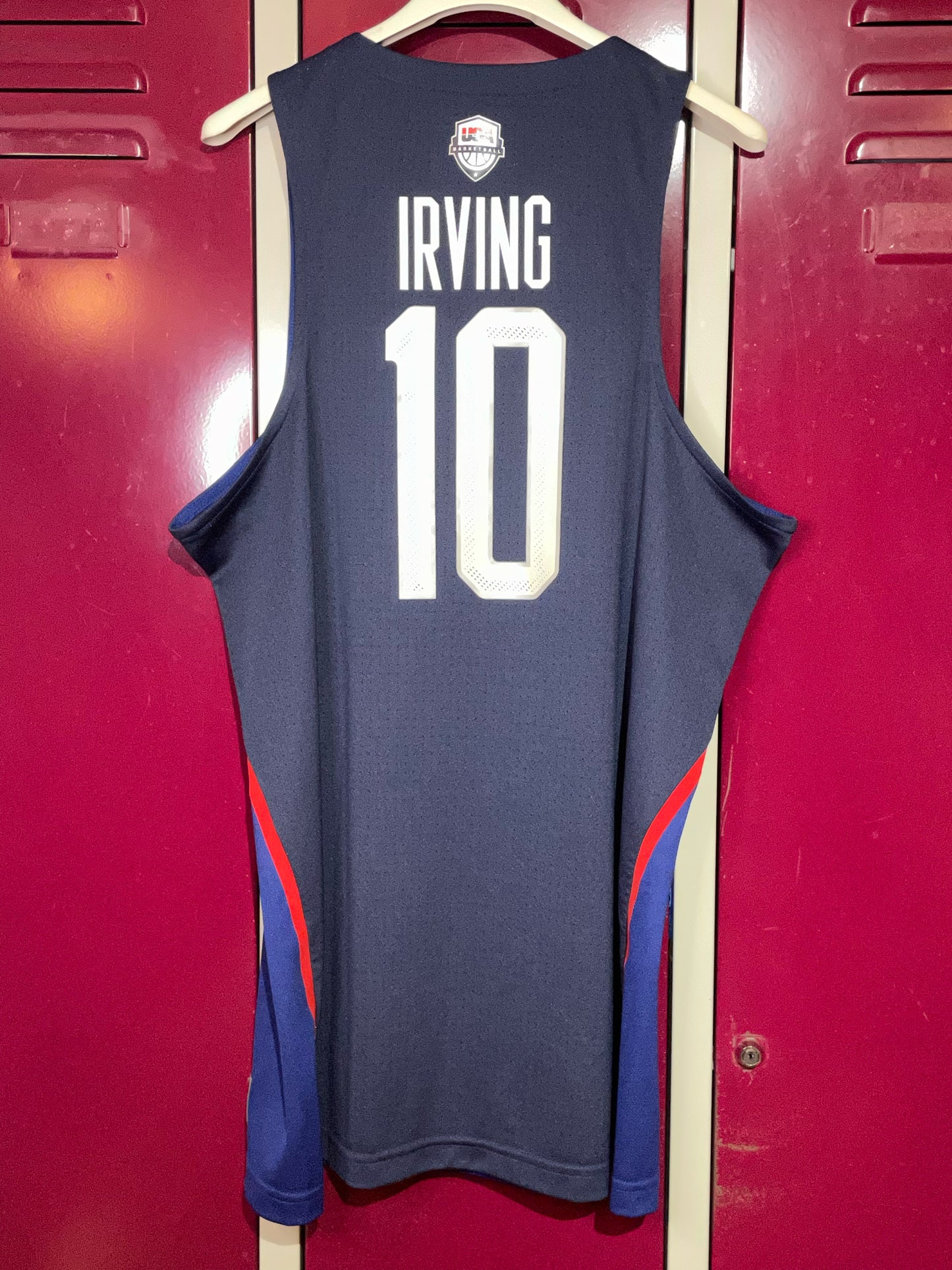 NIKE BASKETBALL TEAM USA KYRIE IRVING JERSEY  SZ: L