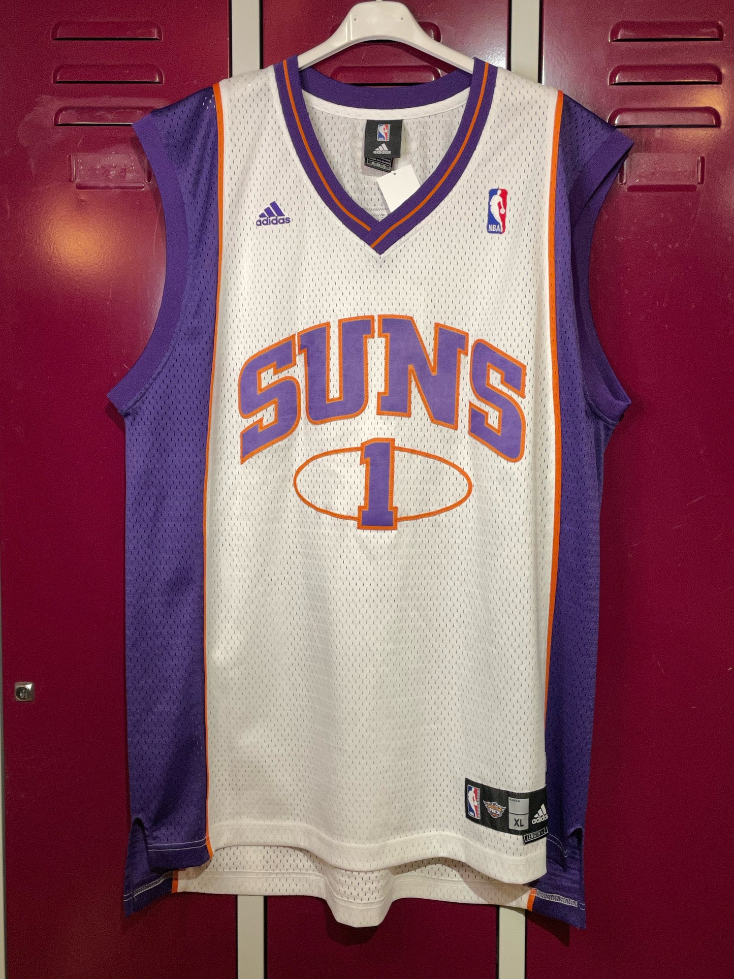 ADIDAS PHOENIX SUNS "STUDEMIRE" NBA JERSEY  SZ: XL