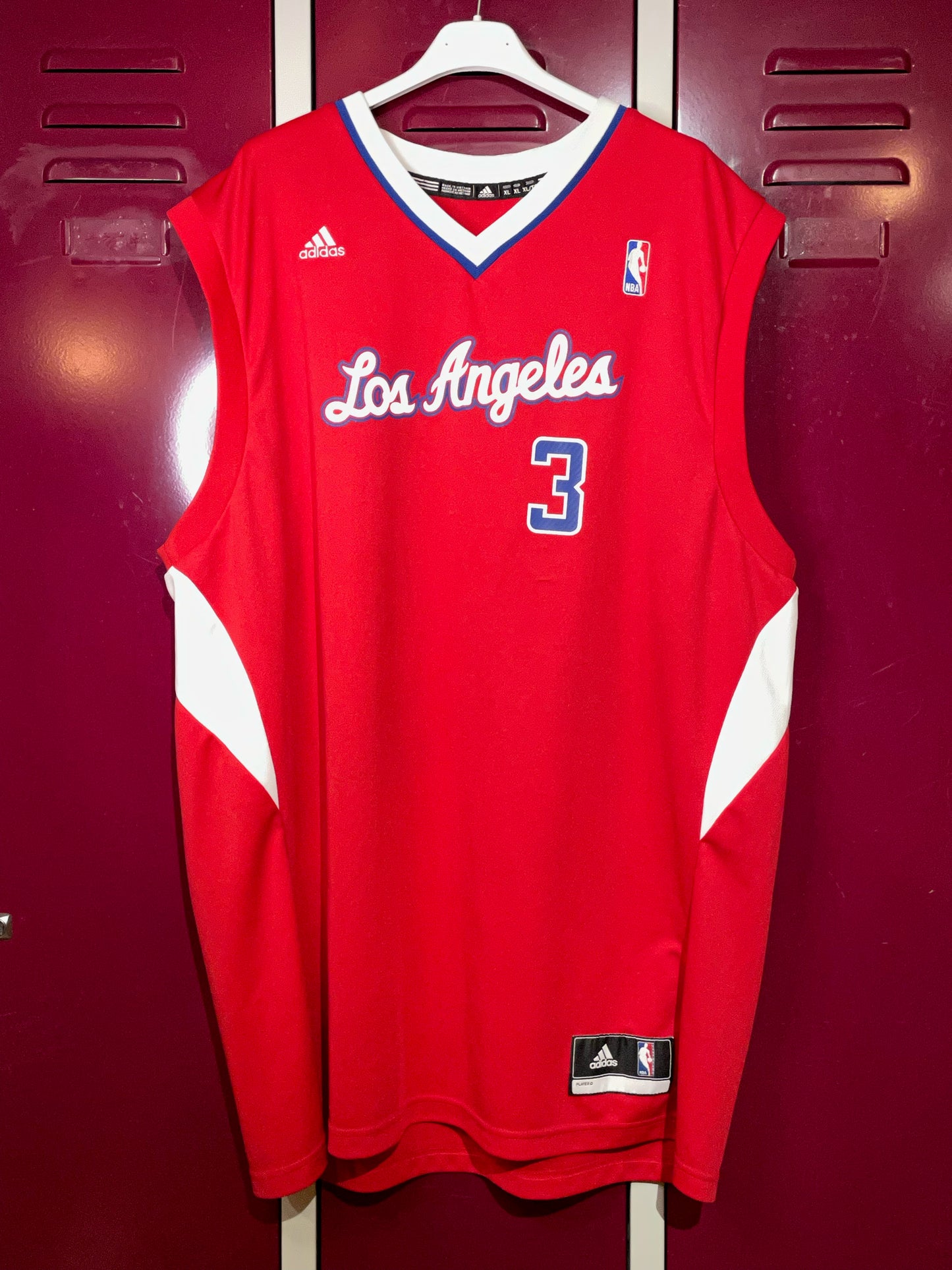 ADIDAS LOS ANGELES CLIPPERS "PAUL" NBA JERSEY  SZ: XL