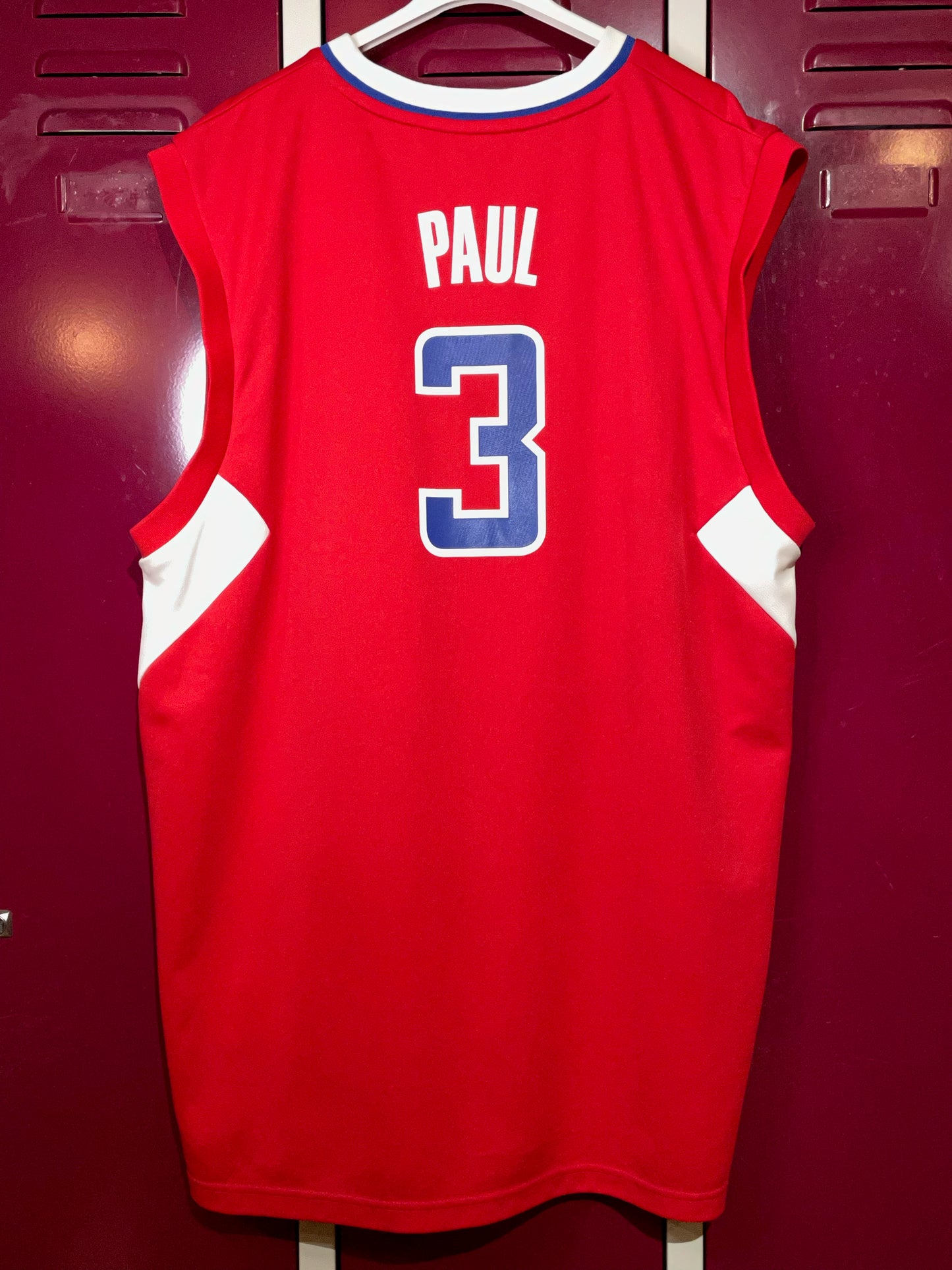 ADIDAS LOS ANGELES CLIPPERS "PAUL" NBA JERSEY  SZ: XL