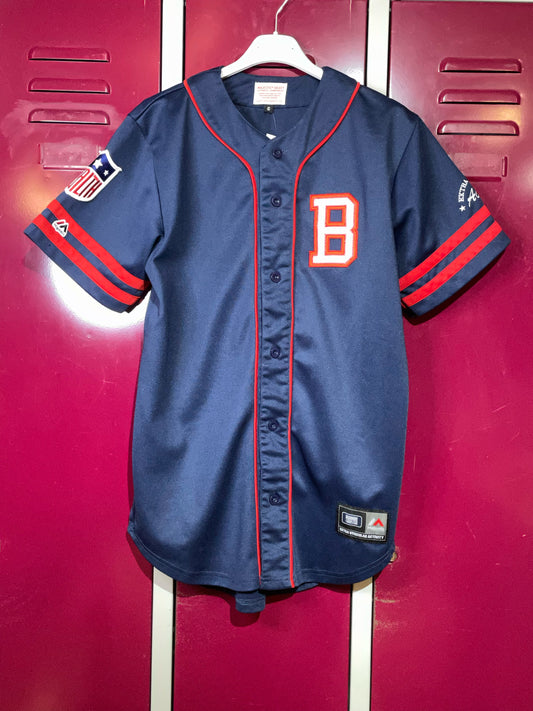 MAJESTIC X BIOLLIONAIRE BOYS CLUB BASEBALL JERSEY  SZ: S