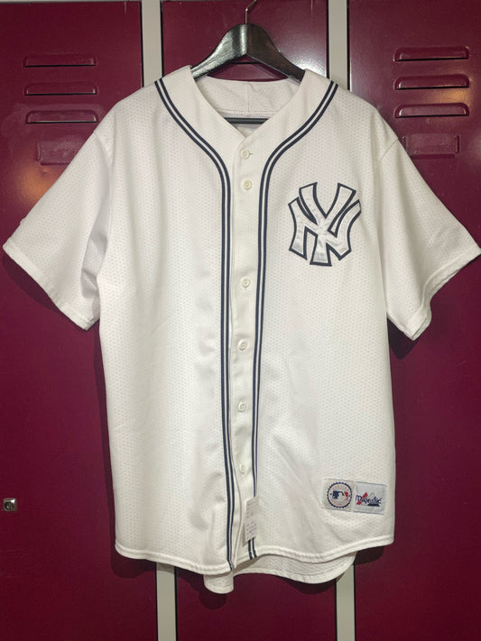 MAJESTIC NEW YORK YANKEES MLB BASEBALL JERSEY  SZ: XL