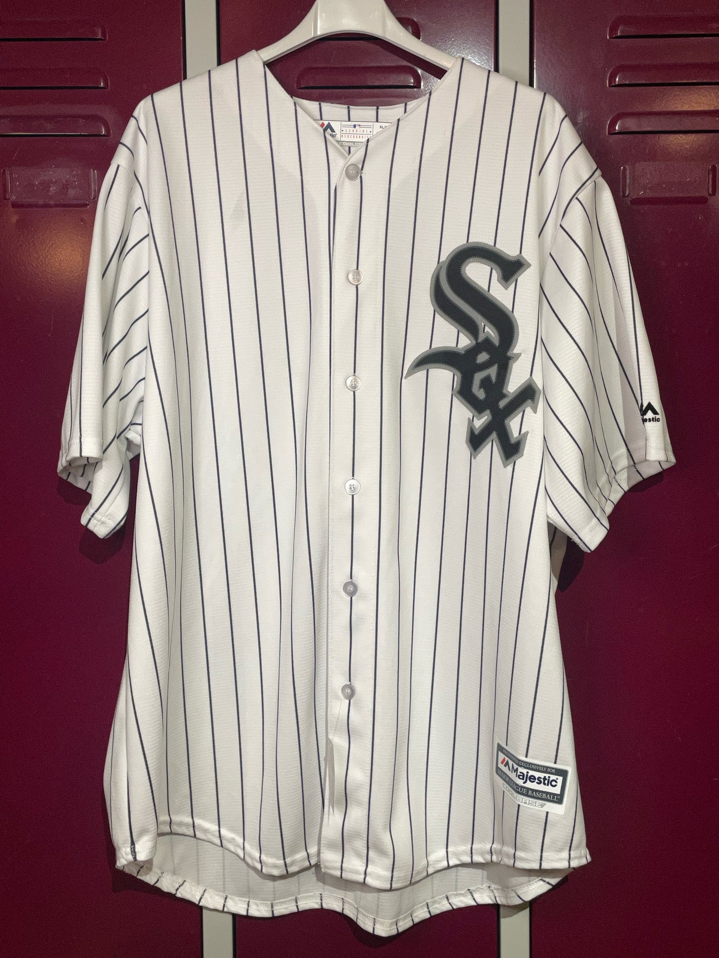 White Sox Pinstripe Jersey size L