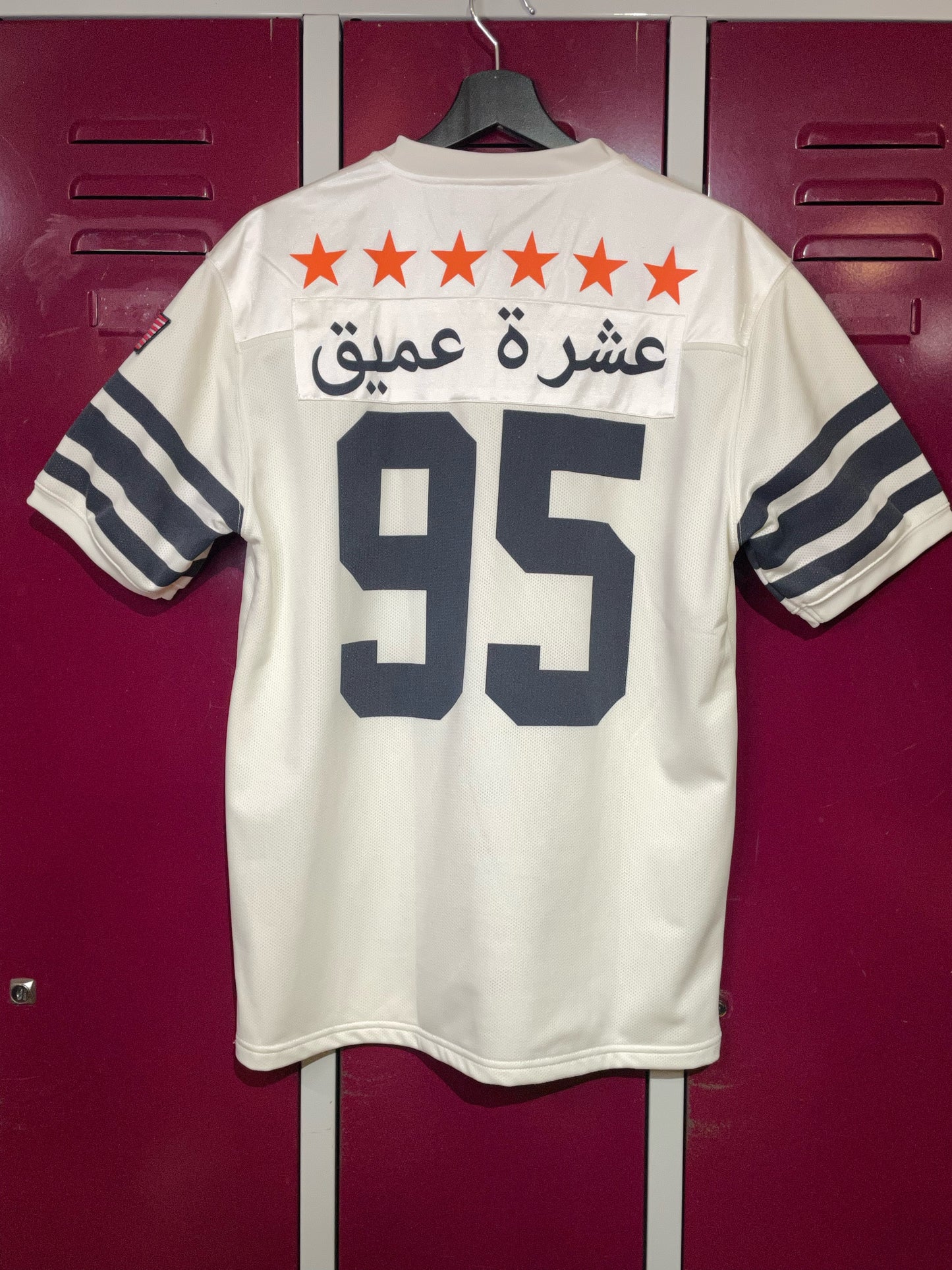 10 DEEP STREETWEAR US FOOTBALL JERSEY  SZ: M